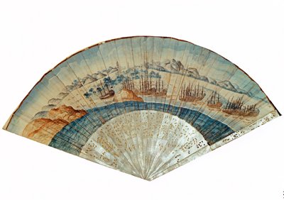 Chinese Fan by Chinese School
